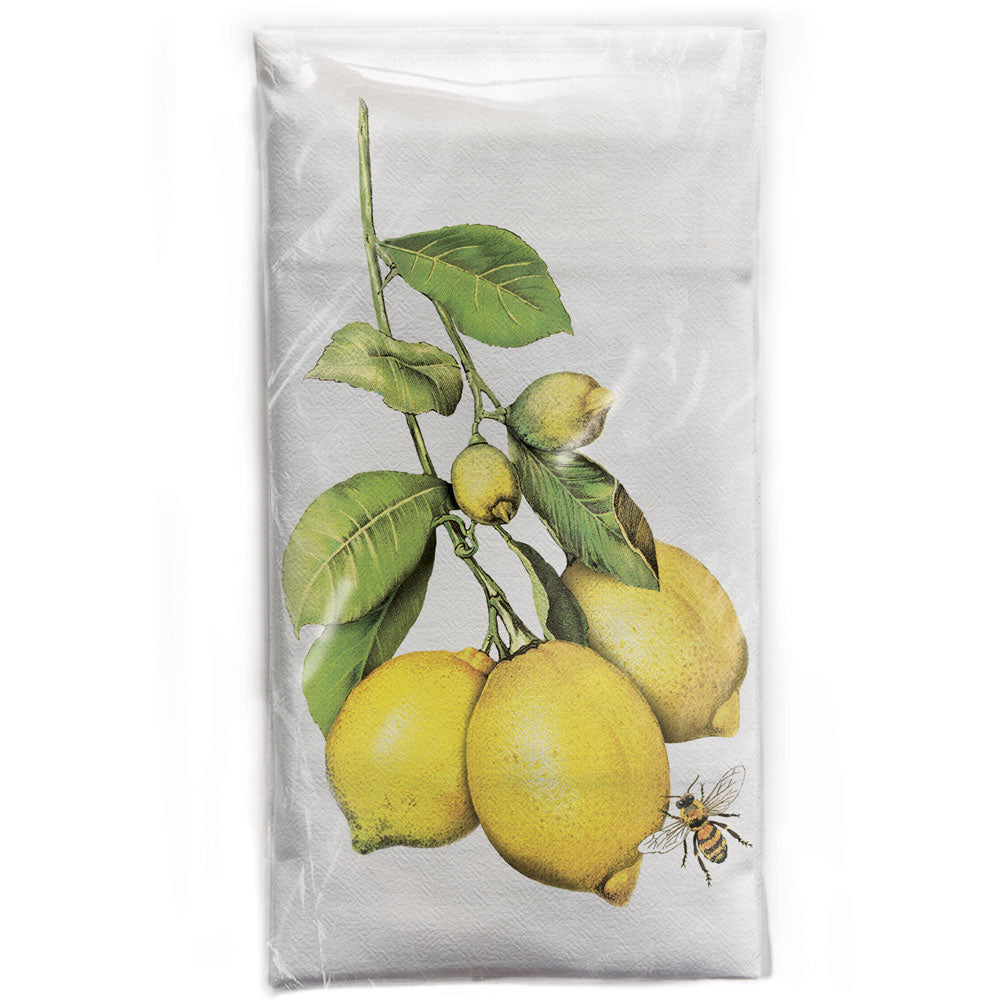 Lemon Branch Bagged Towel