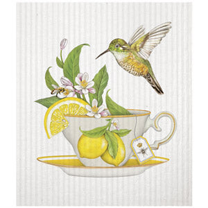 Teacup Lemons Sponge Cloth