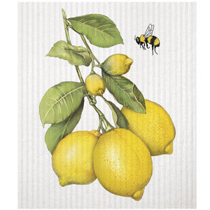 Lemon Branch Sponge Cloth