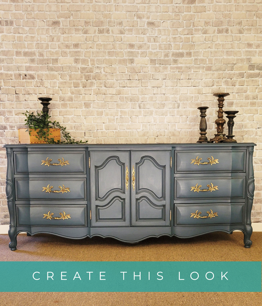 Custom Blue Dresser Bundle